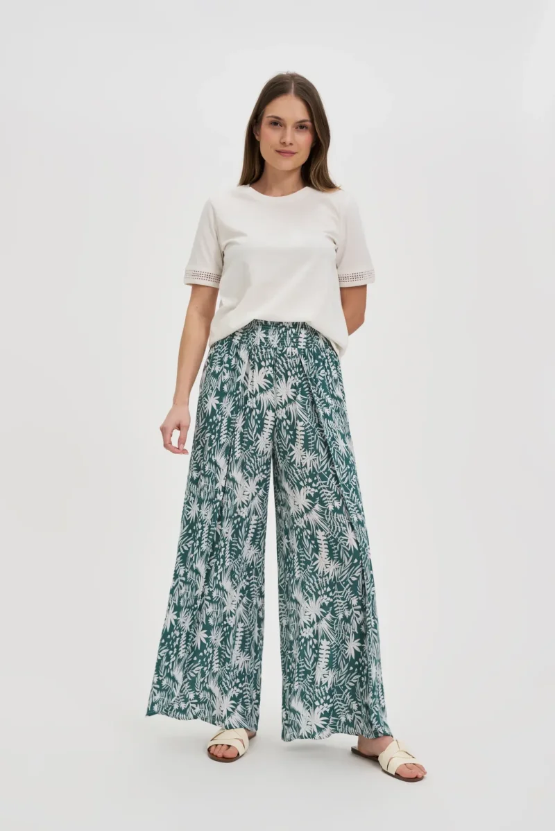 WOMEN'S TSHIRT L-TS-4671 OFF WHITE