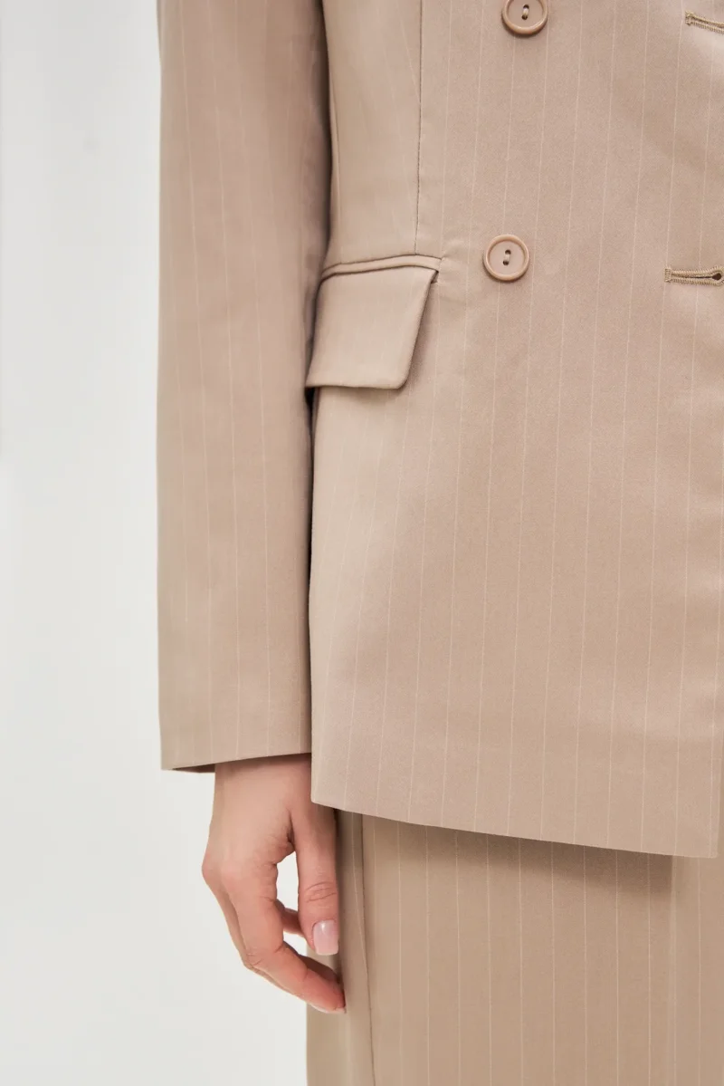 WOMEN'S JACKETS L-MR-4613 L.BEIGE - Imagen 5