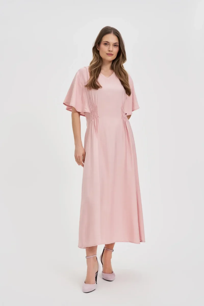 WOMEN'S DRESS L-SU-4637 PINK