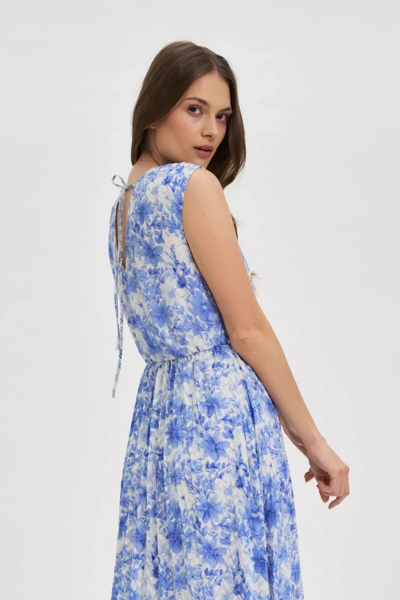 WOMEN'S DRESS L-SU-4630 L.BLUE - Imagen 3