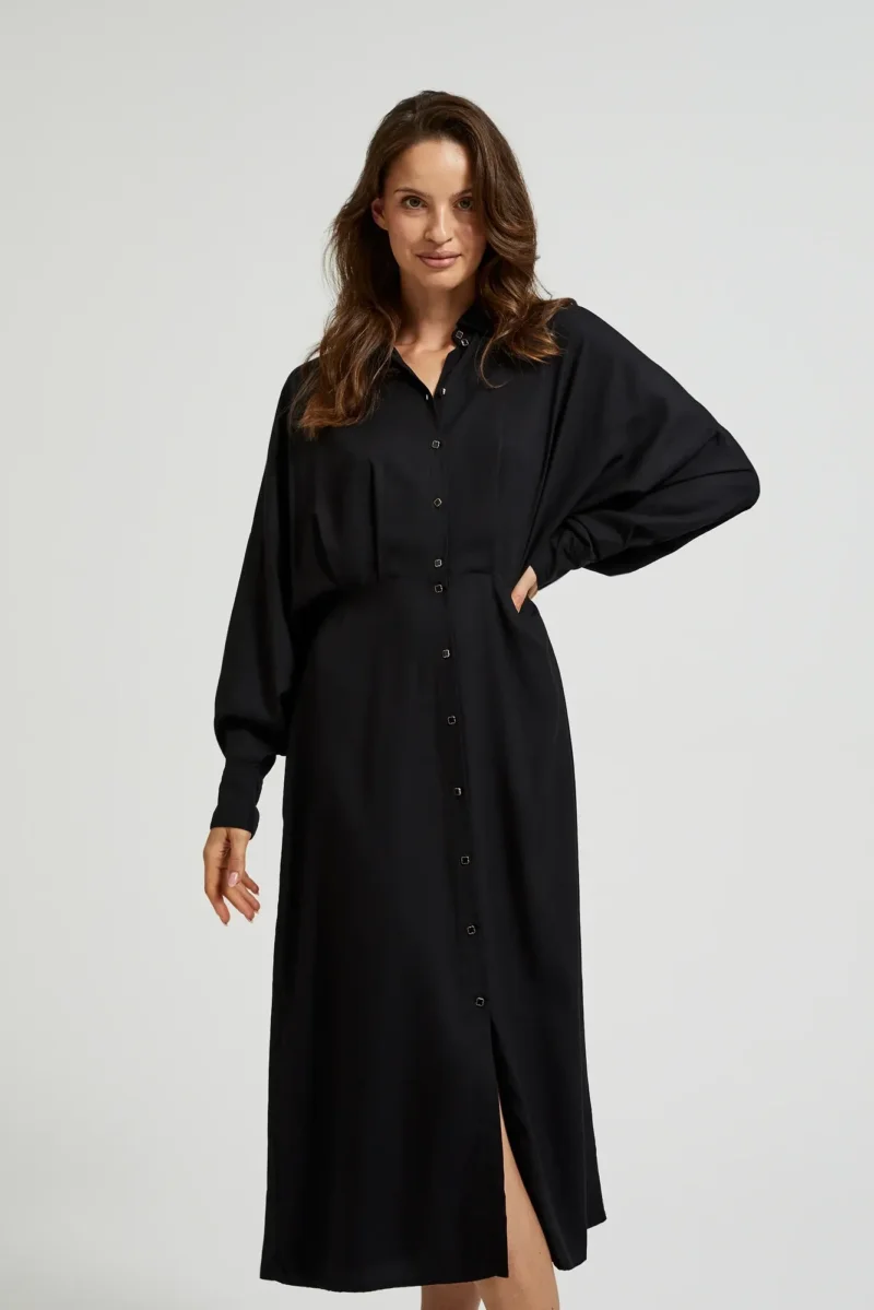 WOMEN'S DRESS L-SU-4600 BLACK - Imagen 2