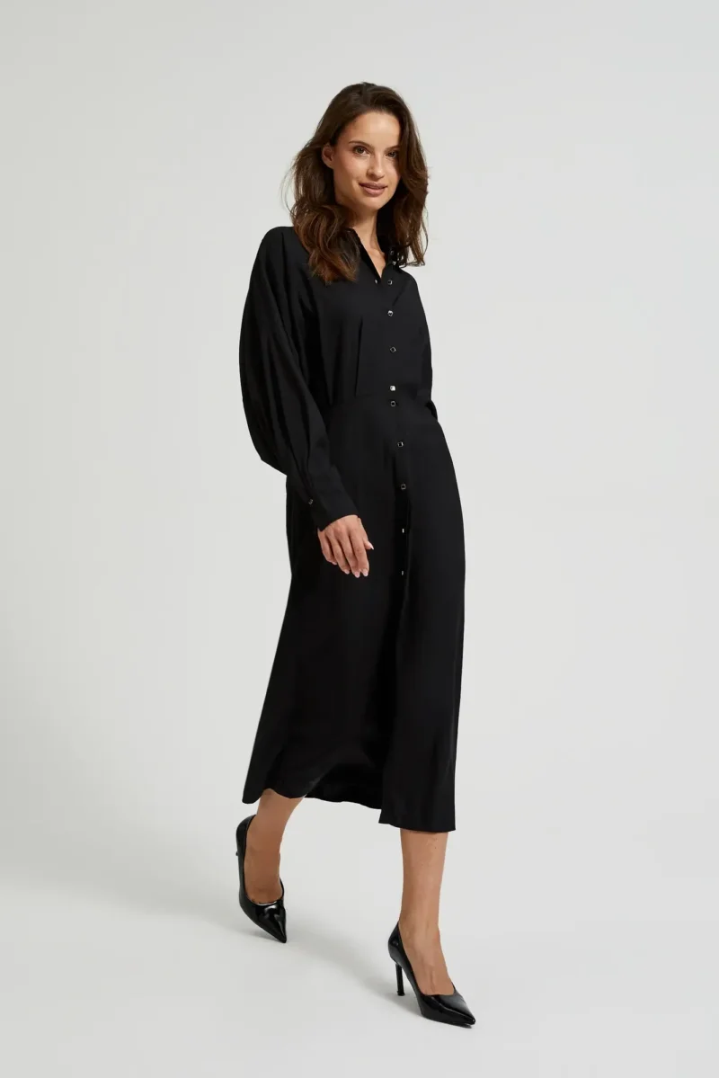 WOMEN'S DRESS L-SU-4600 BLACK - Imagen 3