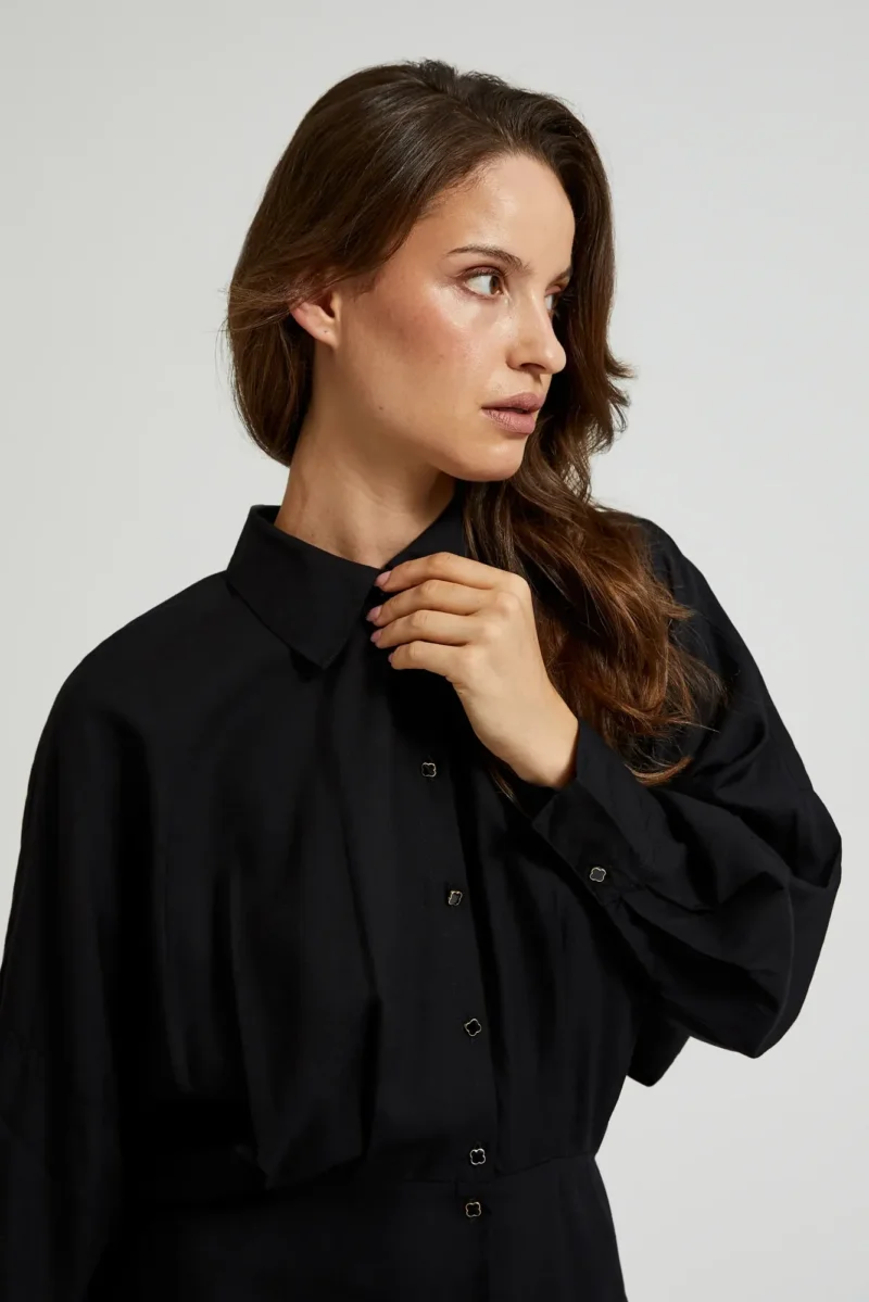 WOMEN'S DRESS L-SU-4600 BLACK - Imagen 5