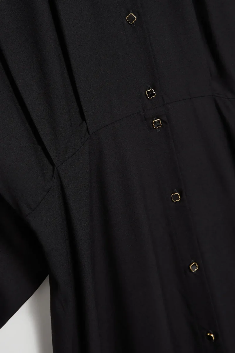 WOMEN'S DRESS L-SU-4600 BLACK - Imagen 8