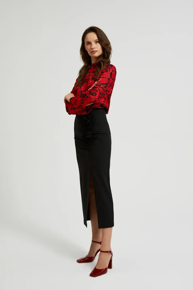 WOMEN'S SKIRT Z-SC-4512 BLACK - Imagen 3