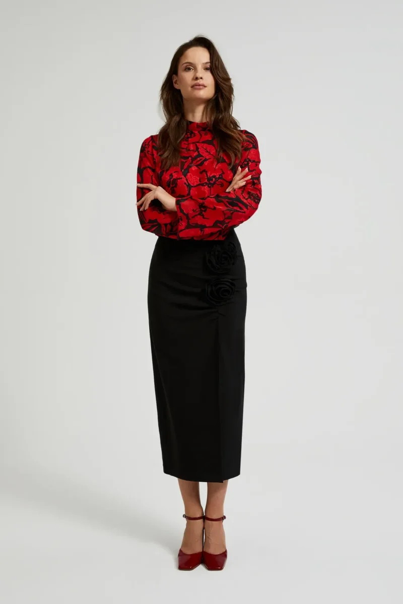 WOMEN'S SKIRT Z-SC-4512 BLACK - Imagen 7