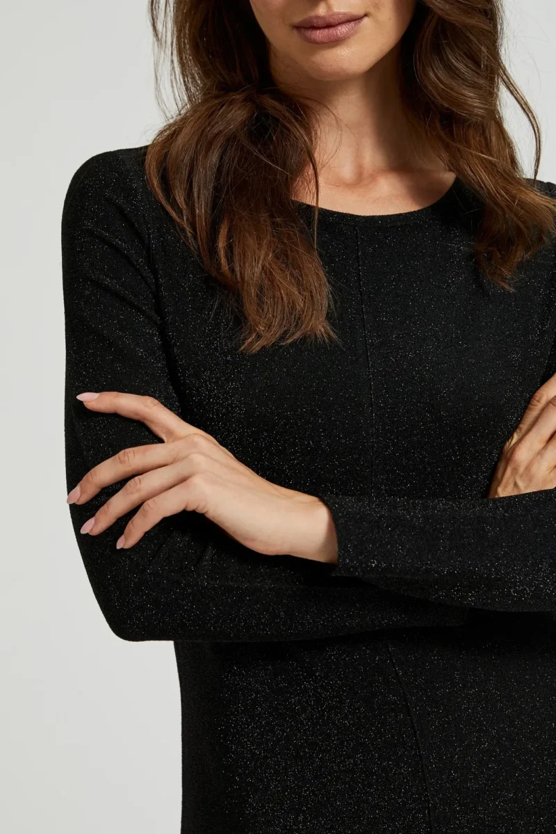 WOMEN'S DRESS Z-SU-4544 BLACK - Imagen 5