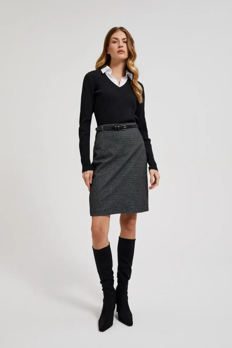 WOMEN'S LONGSLEEVE Z-TS-4523 BLACK - Imagen 2