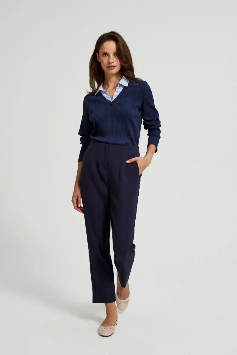 WOMEN'S LONGSLEEVE Z-TS-4523 NAVY - Imagen 3