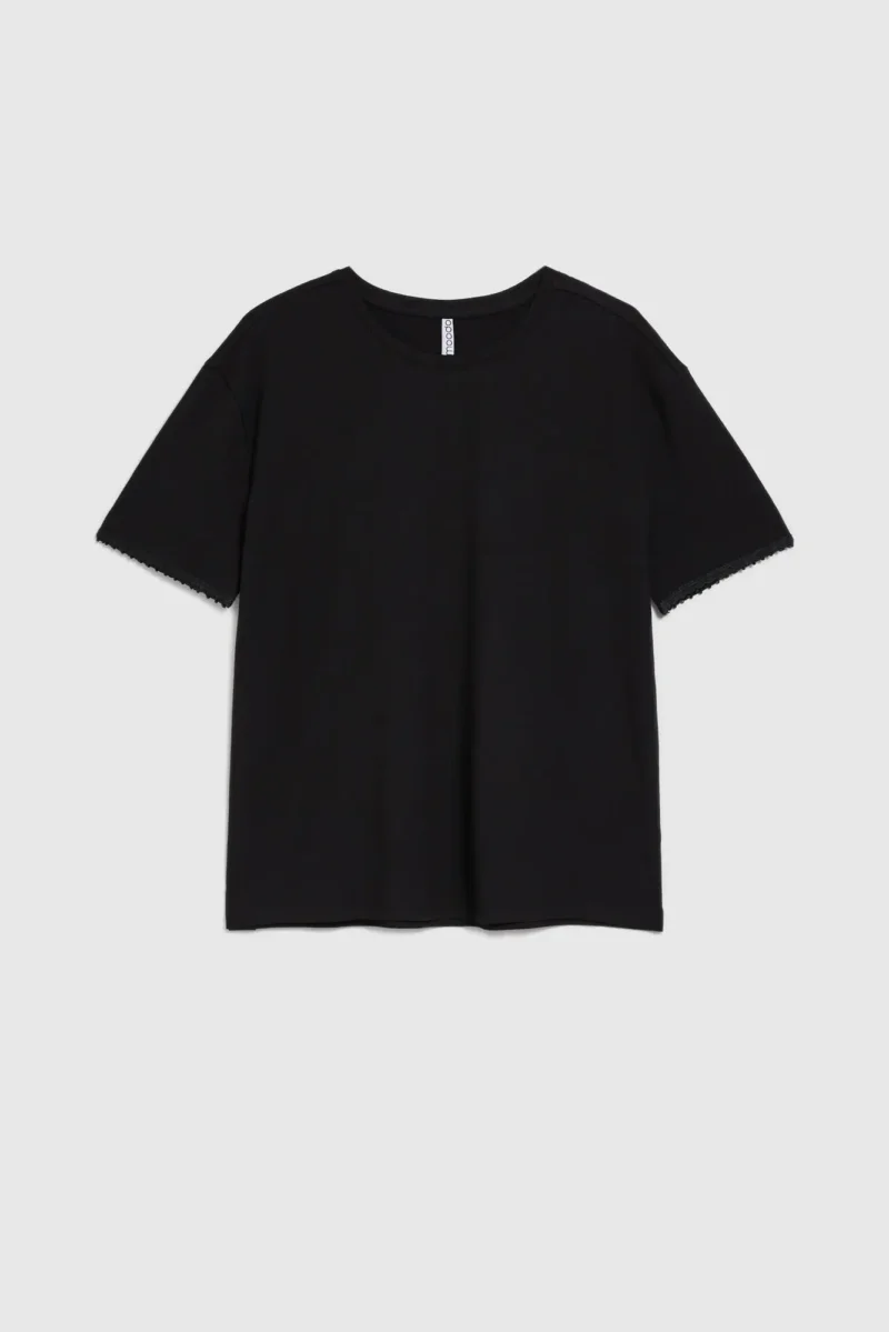 WOMEN'S T-SHIRT Z-TS-4536 BLACK - Imagen 5