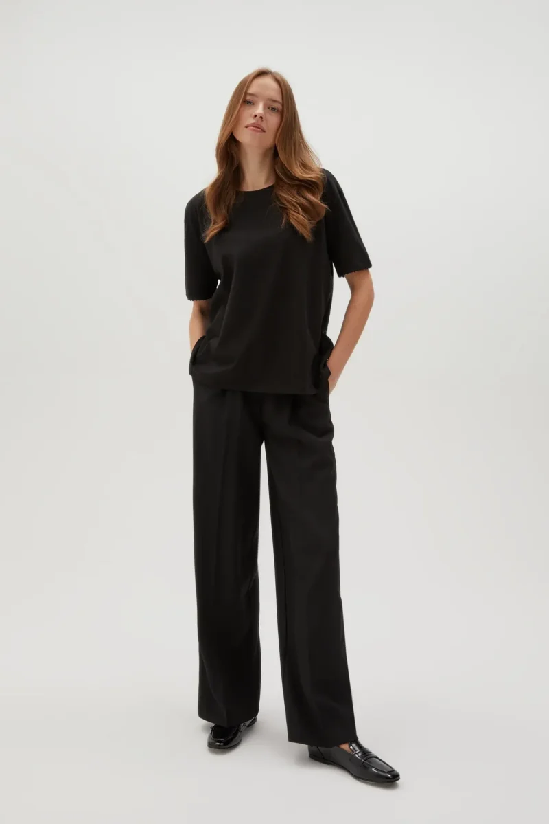 WOMEN'S T-SHIRT Z-TS-4536 BLACK - Imagen 3