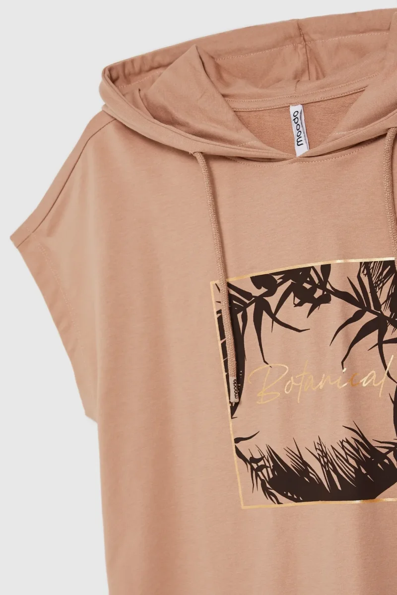 WOMEN'S SWEATSHIRT L-BL-4604 L.BROWN - Imagen 14