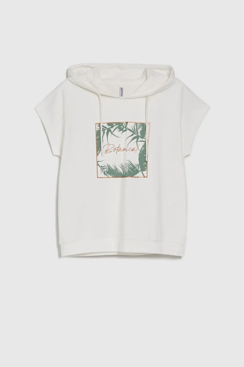 WOMEN'S SWEATSHIRT L-BL-4604 OFF WHITE - Imagen 5