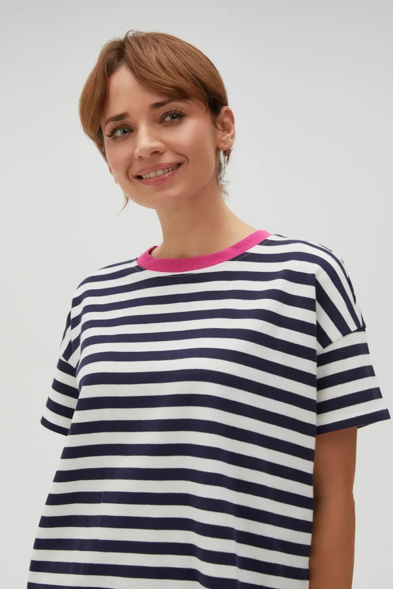 WOMEN'S SWEATSHIRT L-BL-4605 NAVY - Imagen 9