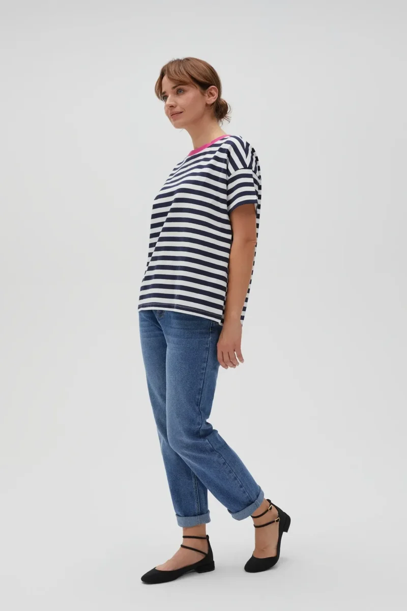 WOMEN'S SWEATSHIRT L-BL-4605 NAVY - Imagen 10