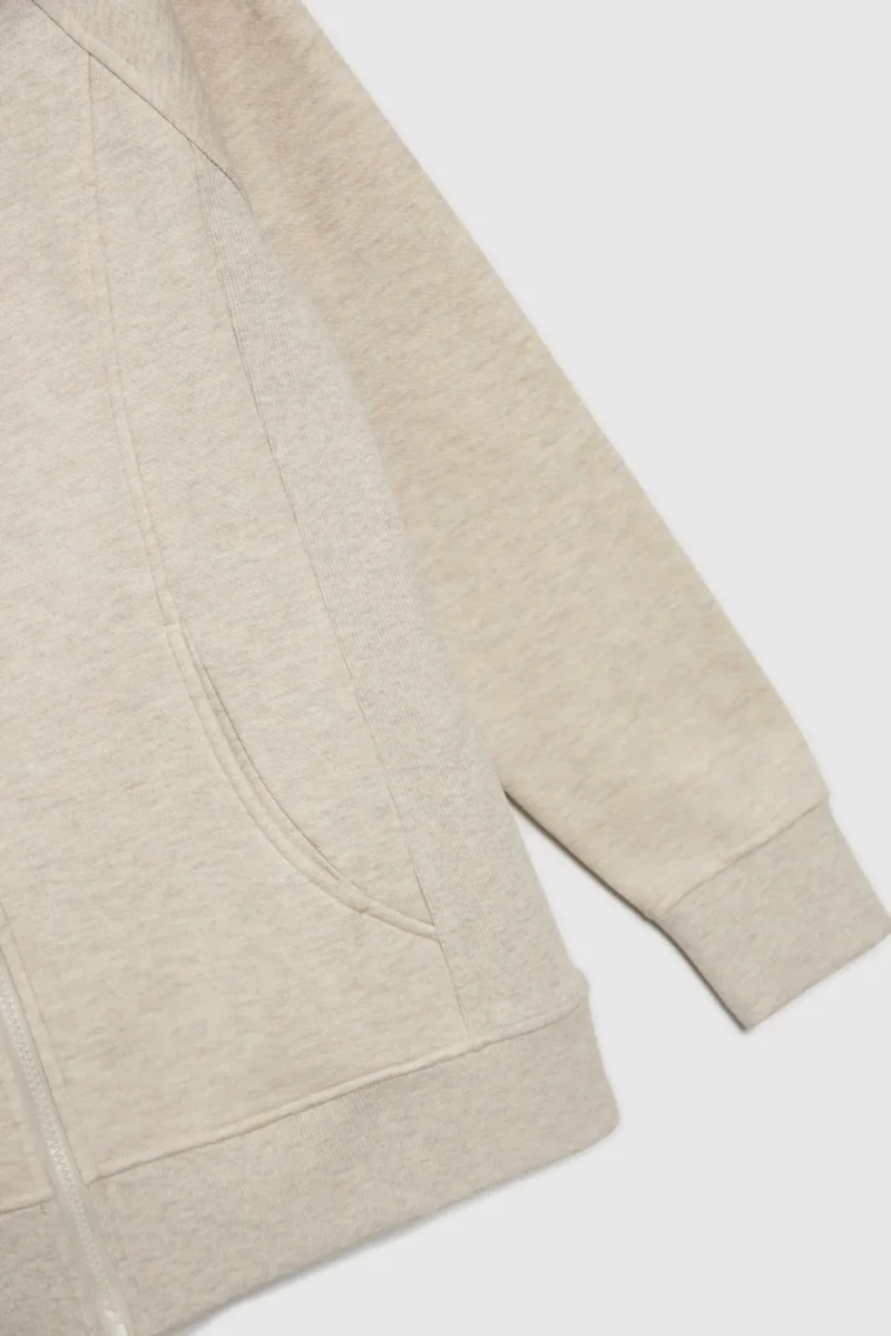 WOMEN'S SWEATSHIRT L-BL-4611 L.BEIGE MEL - Imagen 8