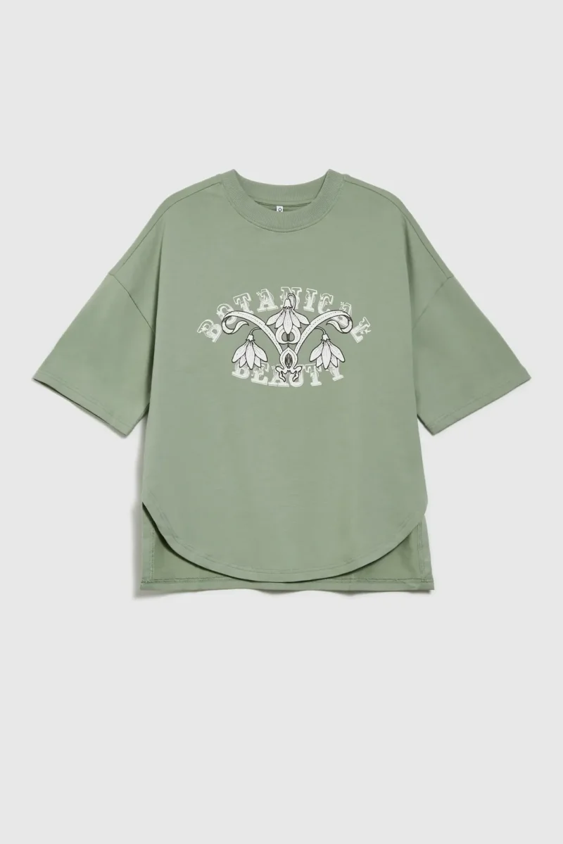 WOMEN'S SWEATSHIRT L-BL-4616 OLIVE - Imagen 6