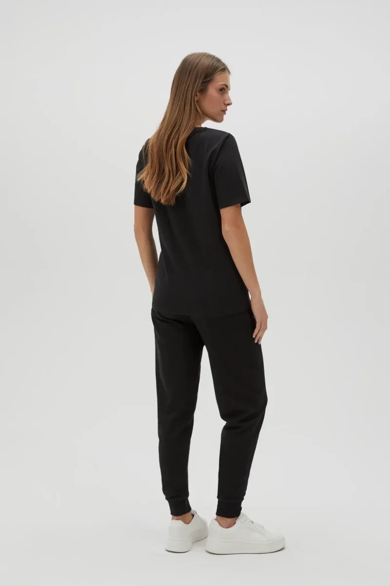 WOMEN'S JOGGING PANTS L-DR-4600 BLACK - Imagen 3