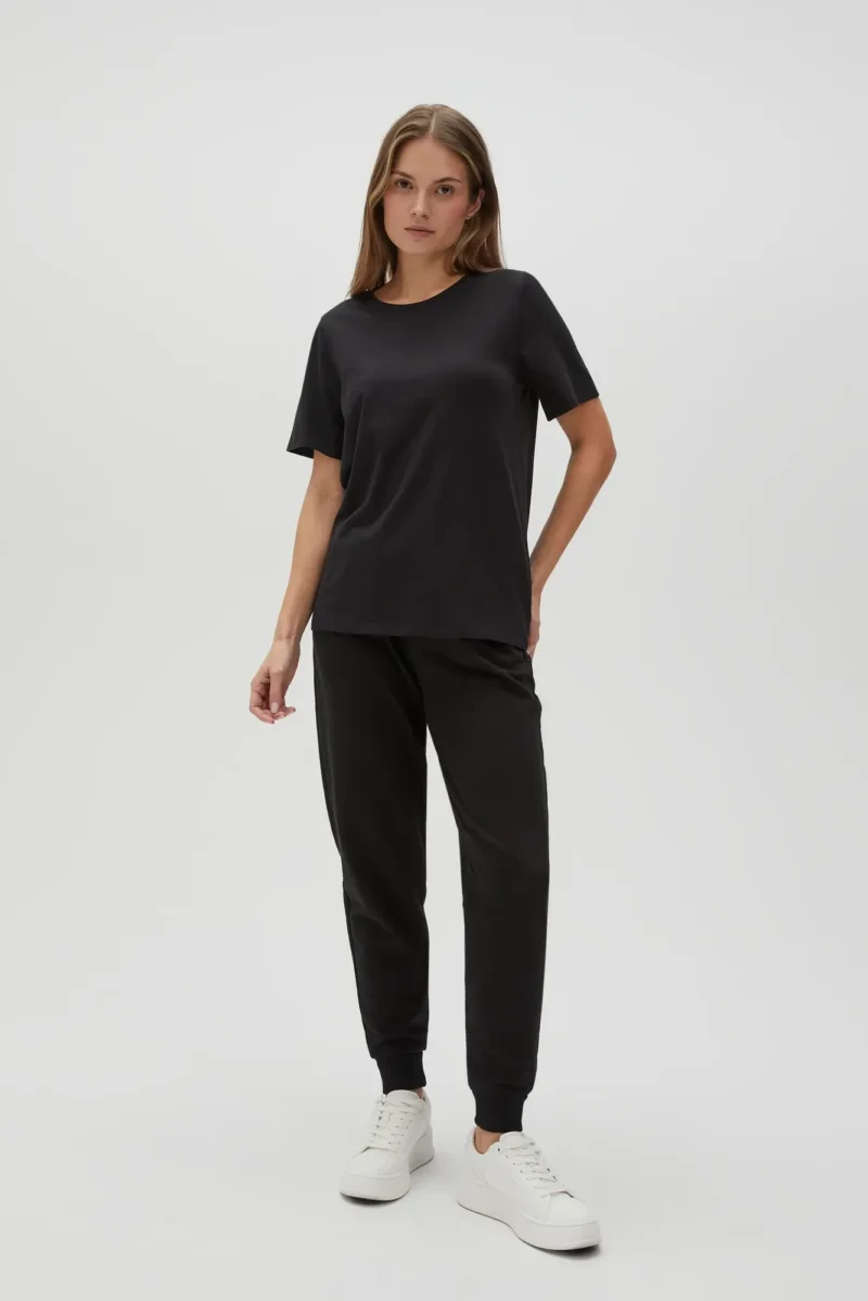 WOMEN'S JOGGING PANTS L-DR-4600 BLACK - Imagen 5