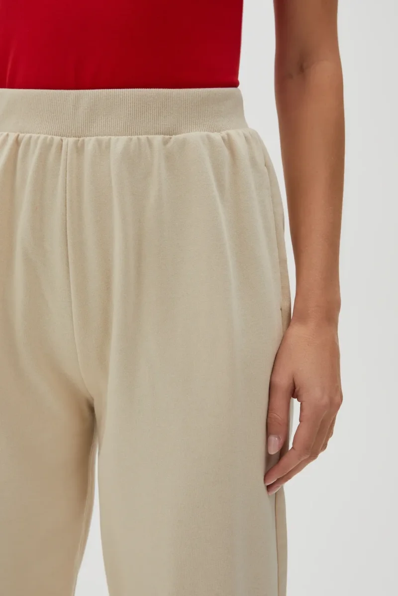 WOMEN'S JOGGING PANTS L-DR-4600 L.BEIGE - Imagen 3