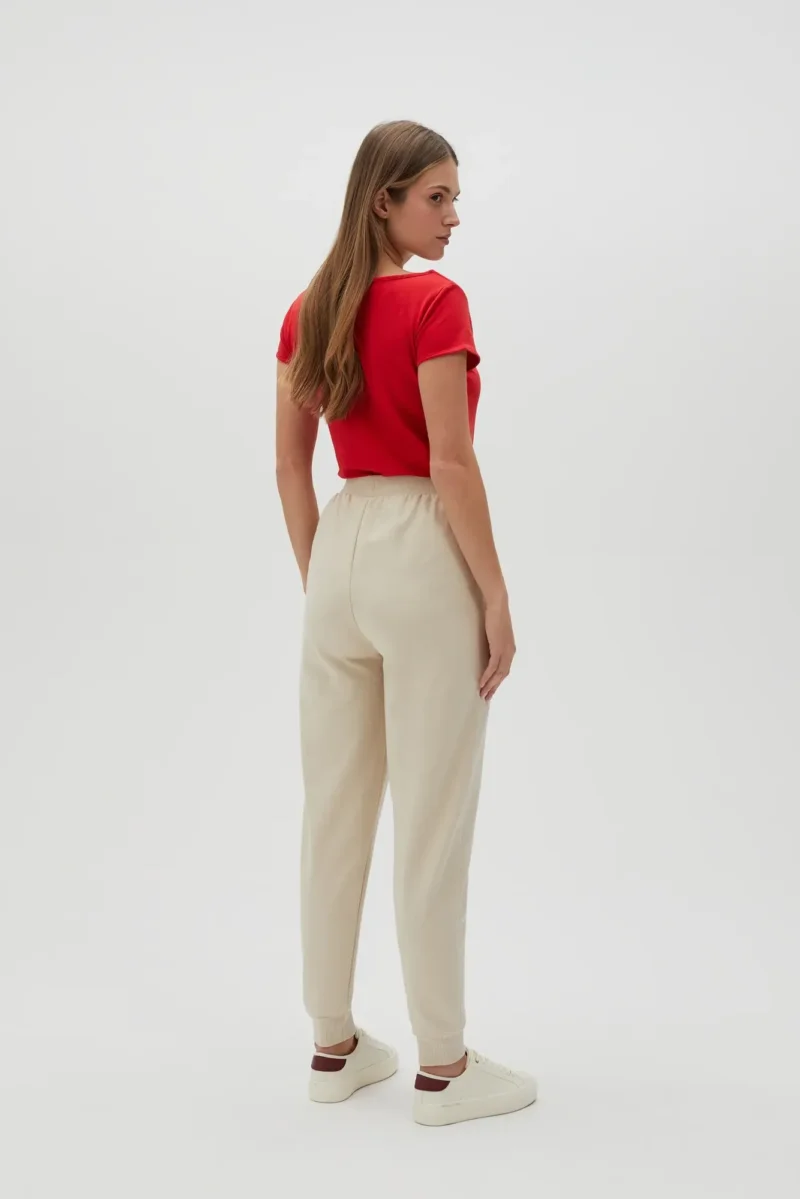 WOMEN'S JOGGING PANTS L-DR-4600 L.BEIGE - Imagen 11