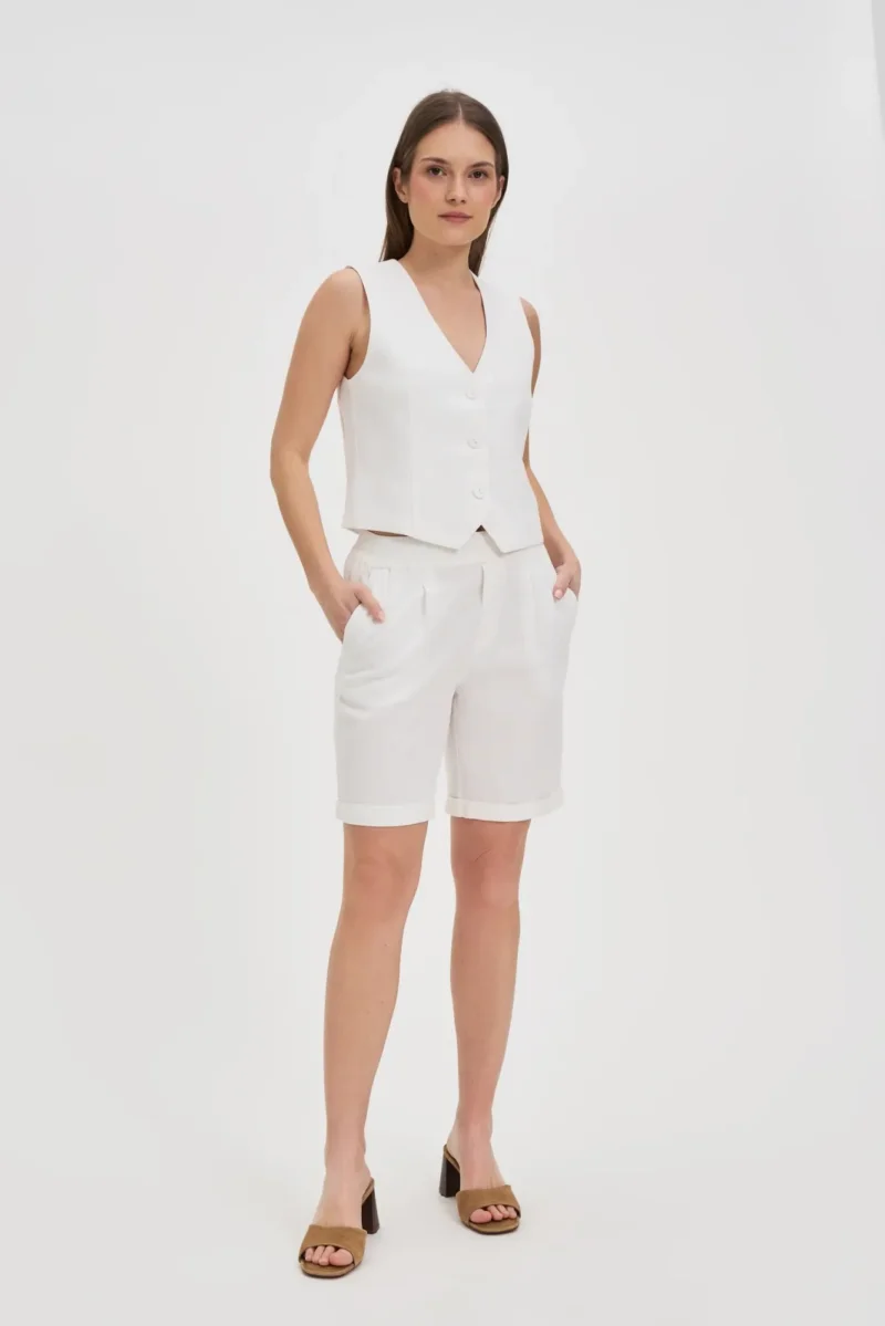 WOMEN'S JACKETS L-KA-4618 WHITE - Imagen 3