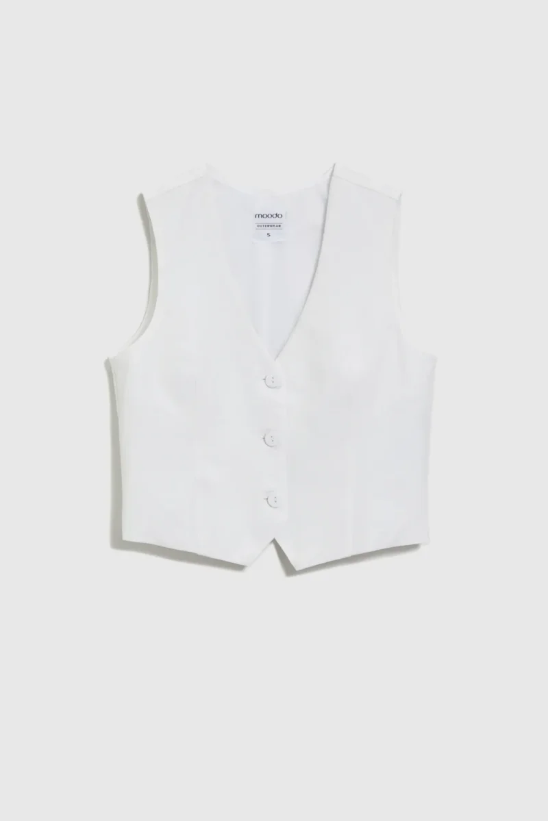 WOMEN'S JACKETS L-KA-4618 WHITE - Imagen 8