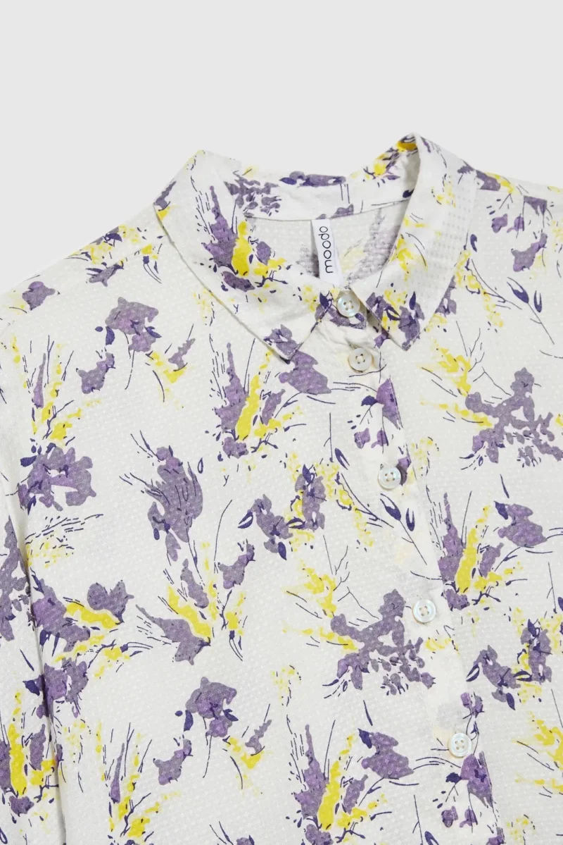 WOMEN'S SHIRT L-KO-4619 VIOLET - Imagen 7