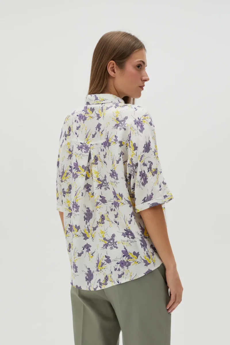 WOMEN'S SHIRT L-KO-4619 VIOLET - Imagen 5