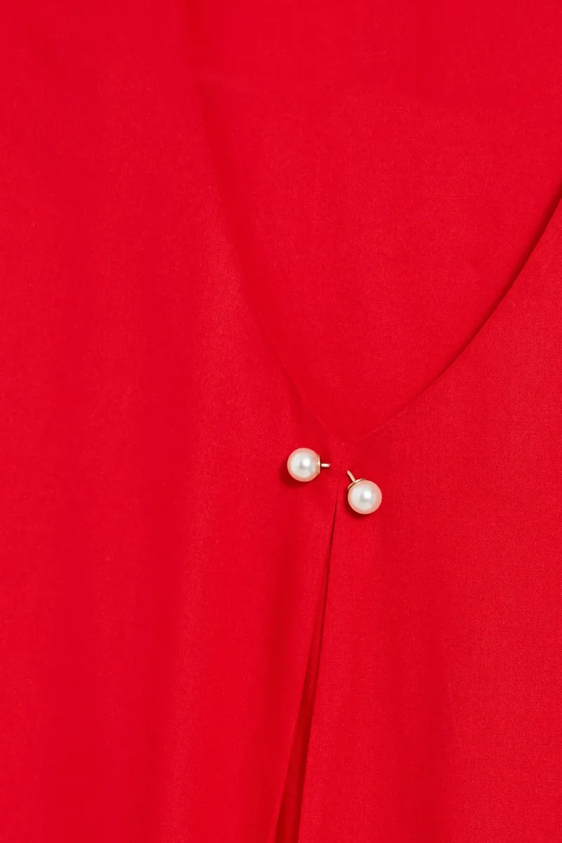 WOMEN'S SHIRT L-KO-4662 RED - Imagen 6