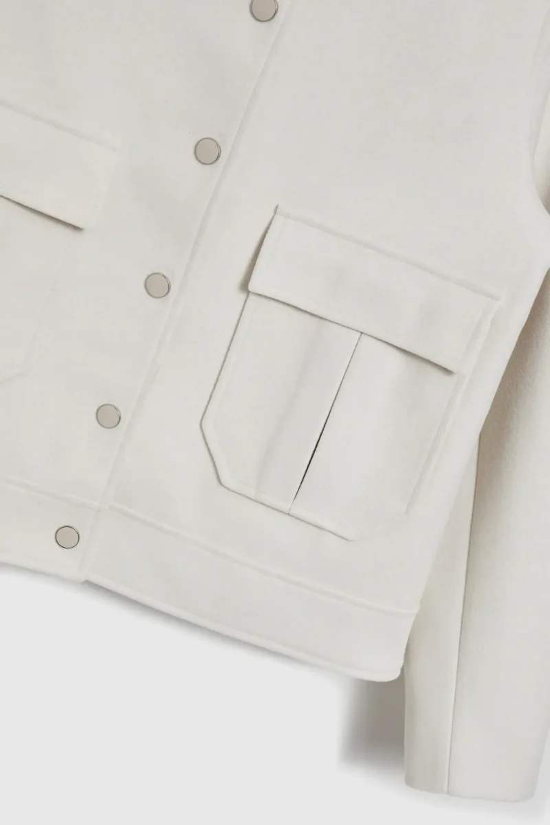 WOMEN'S JACKETS L-KU-4607 L.BEIGE MEL - Imagen 16