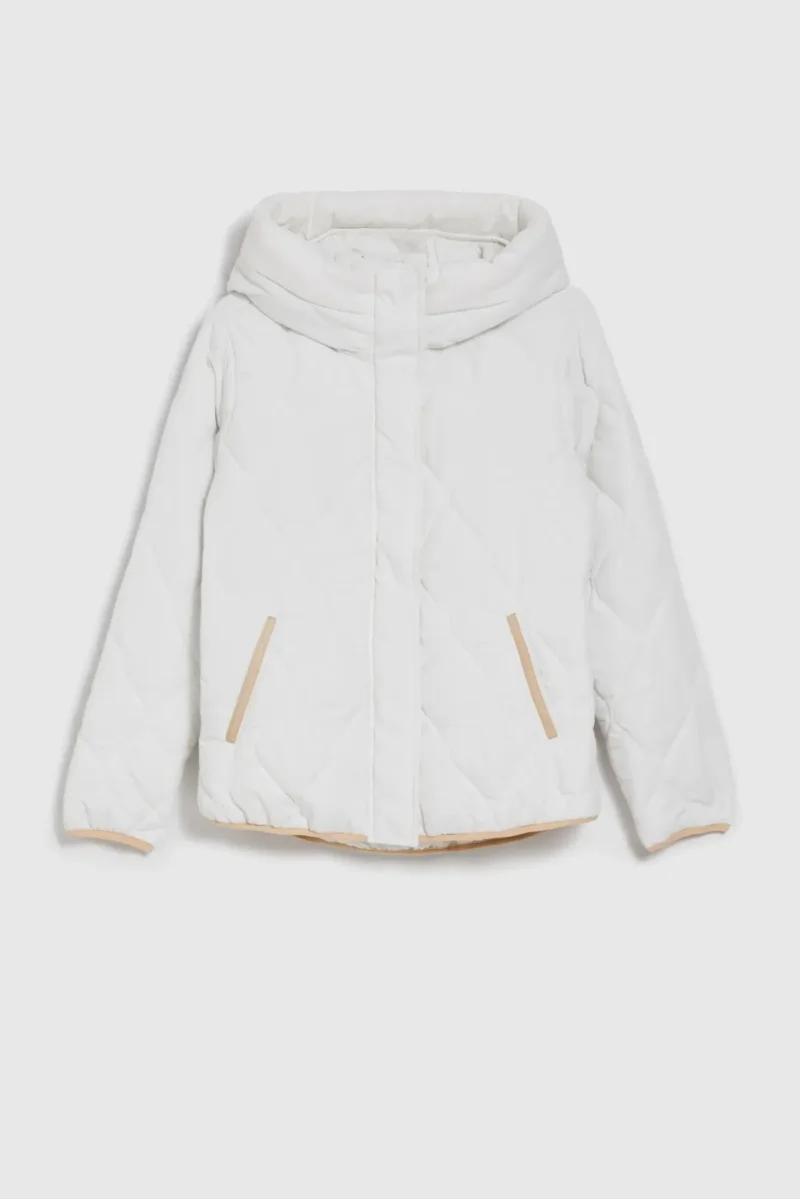 WOMEN'S JACKETS L-KU-4608 OFF WHITE - Imagen 15