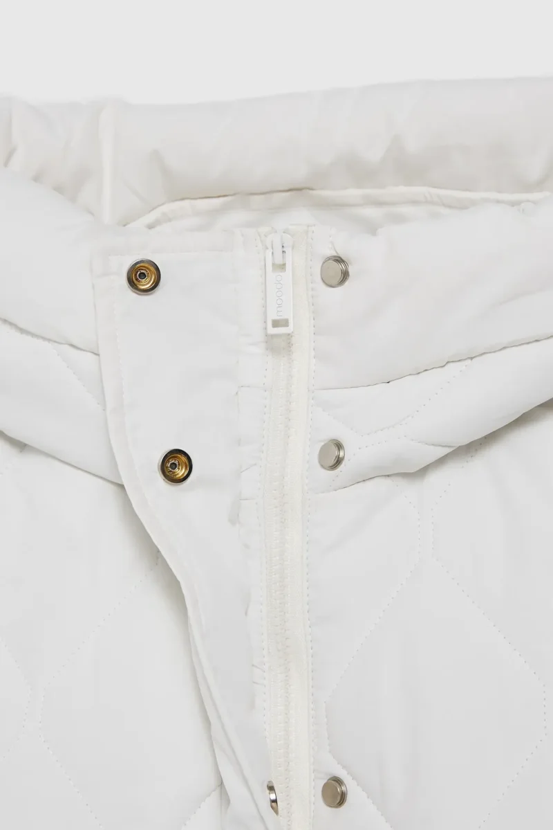 WOMEN'S JACKETS L-KU-4608 OFF WHITE - Imagen 7