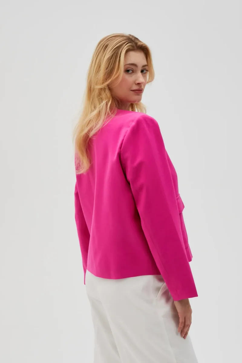 WOMEN'S JACKETS L-KU-4618 FUCHSIA - Imagen 11
