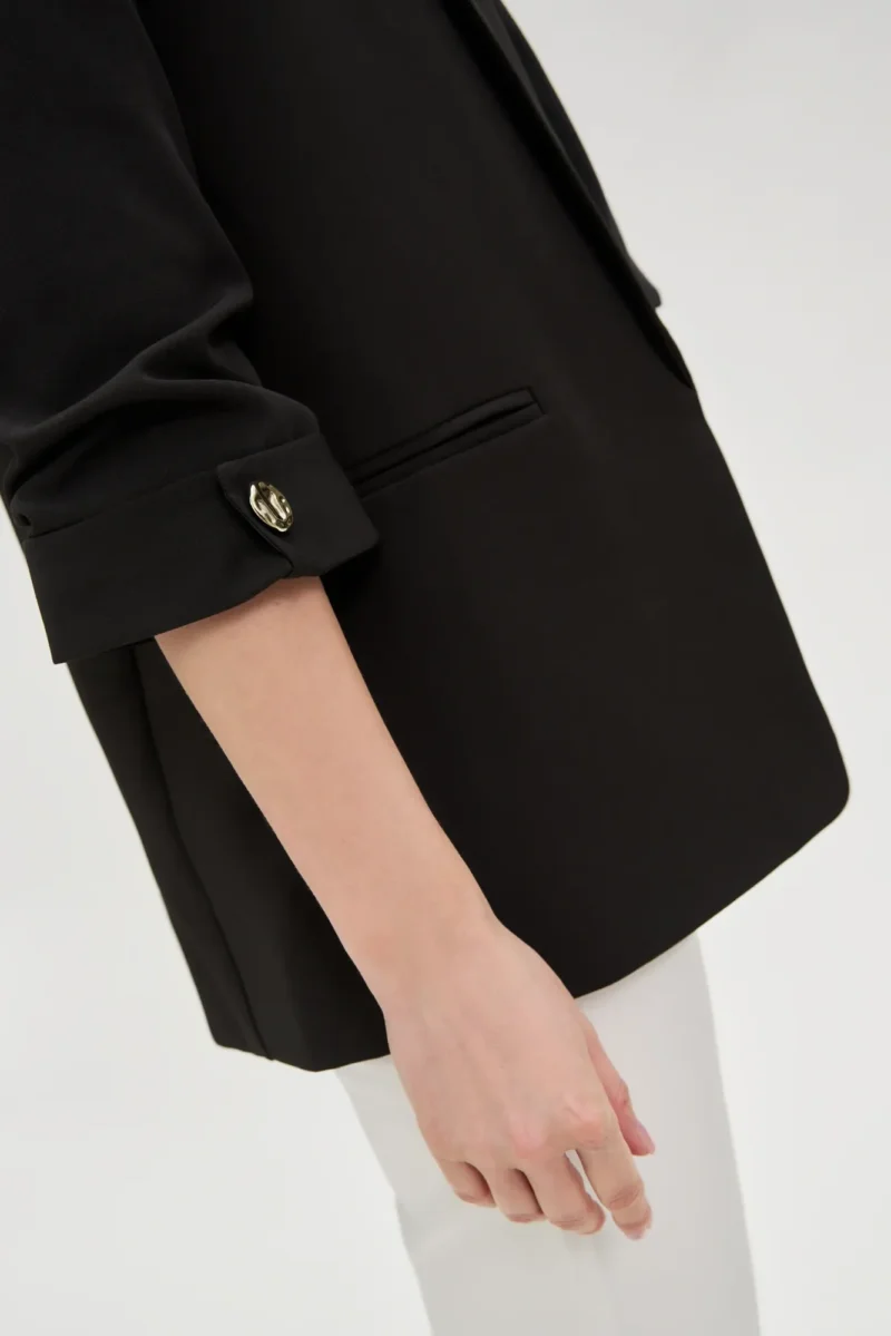 WOMEN'S JACKETS L-MR-4604 BLACK - Imagen 4