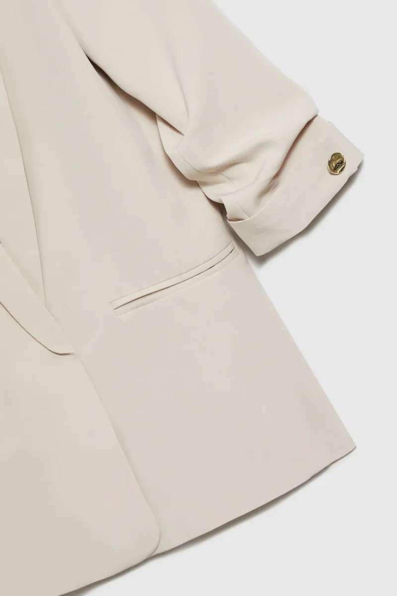 WOMEN'S JACKETS L-MR-4604 L.BEIGE - Imagen 8