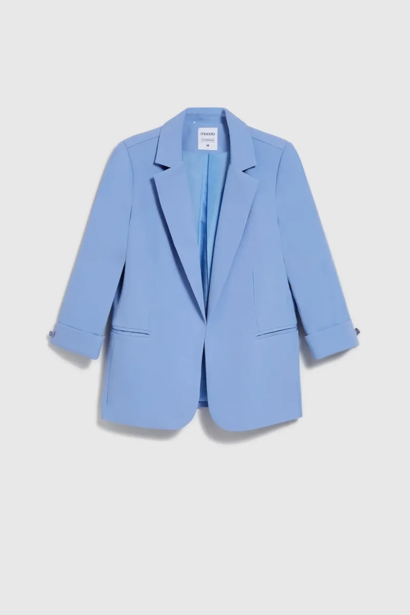 WOMEN'S JACKETS L-MR-4605 BLUE - Imagen 7