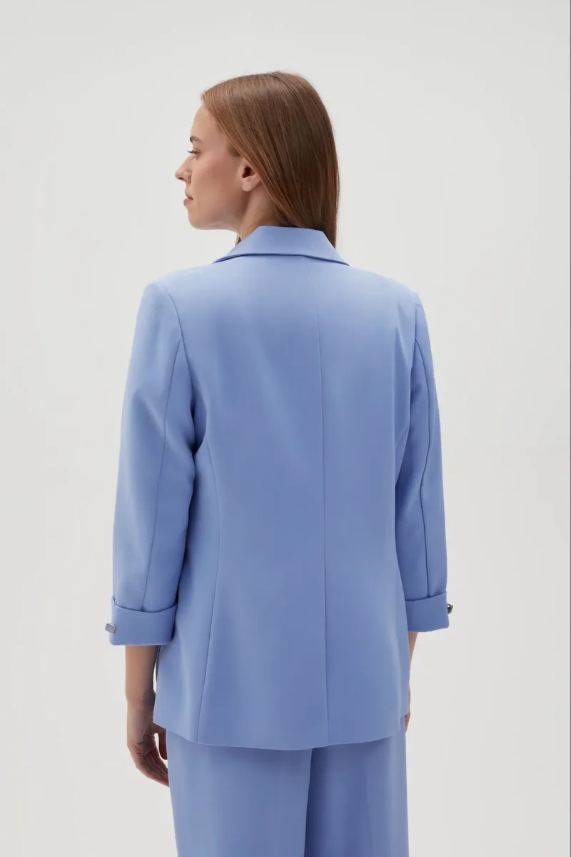 WOMEN'S JACKETS L-MR-4605 BLUE - Imagen 3