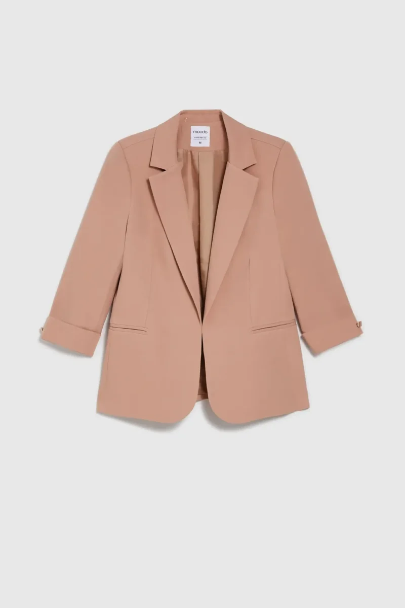 WOMEN'S JACKETS L-MR-4605 L.BROWN - Imagen 7