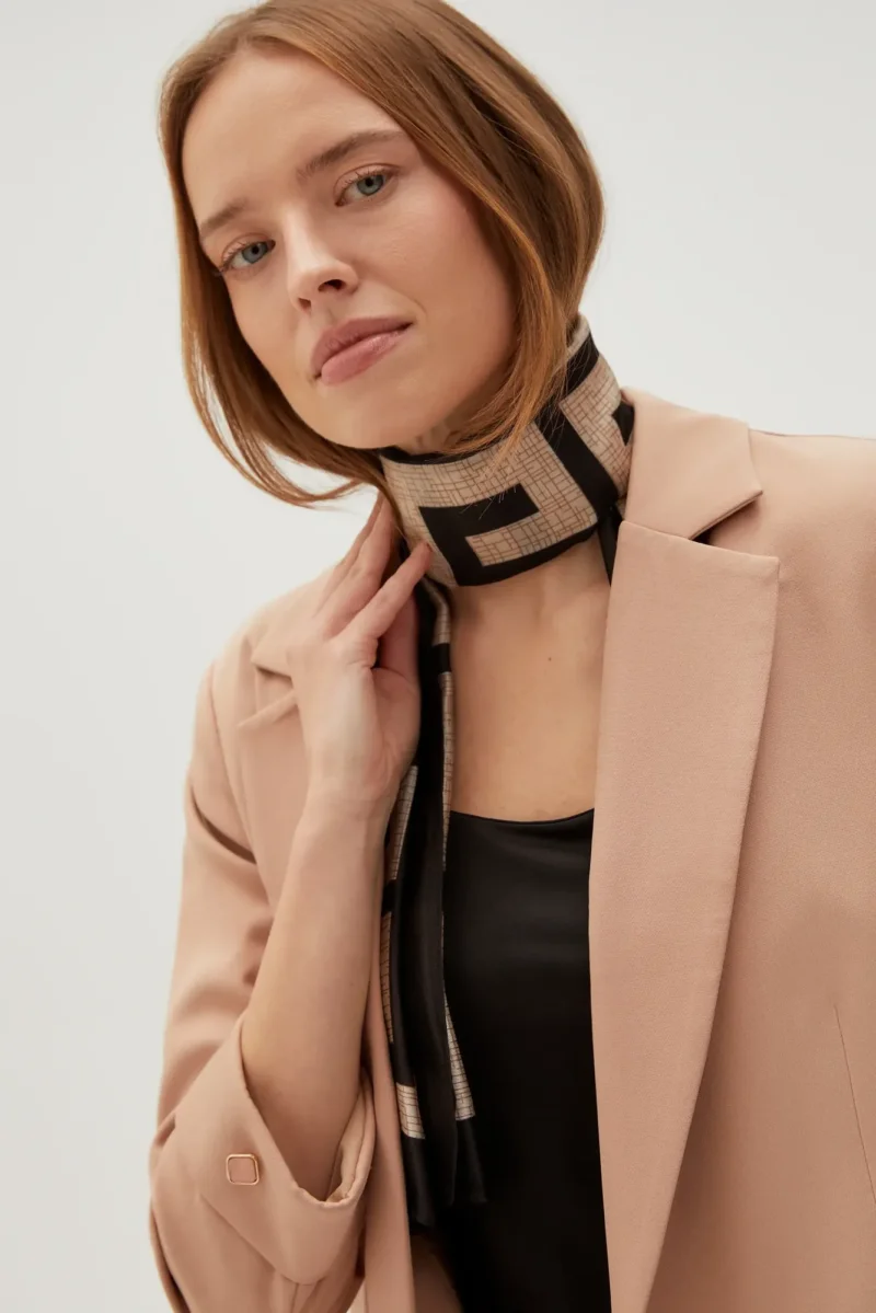 WOMEN'S JACKETS L-MR-4605 L.BROWN - Imagen 3