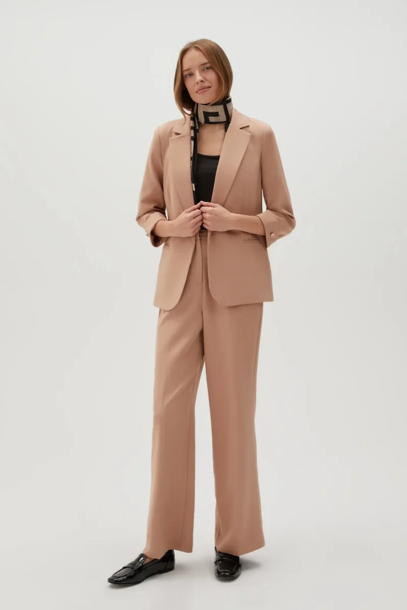 WOMEN'S JACKETS L-MR-4605 L.BROWN - Imagen 6
