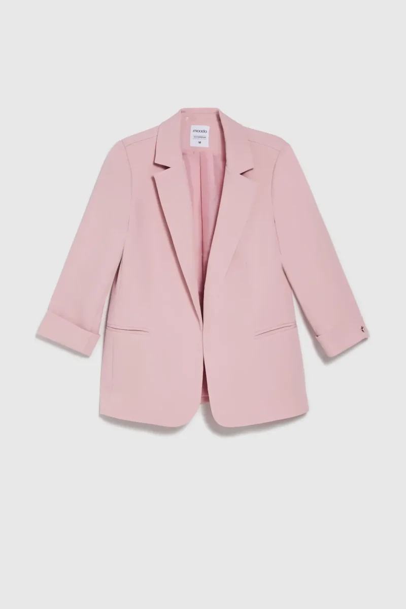 WOMEN'S JACKETS L-MR-4605 PINK - Imagen 7