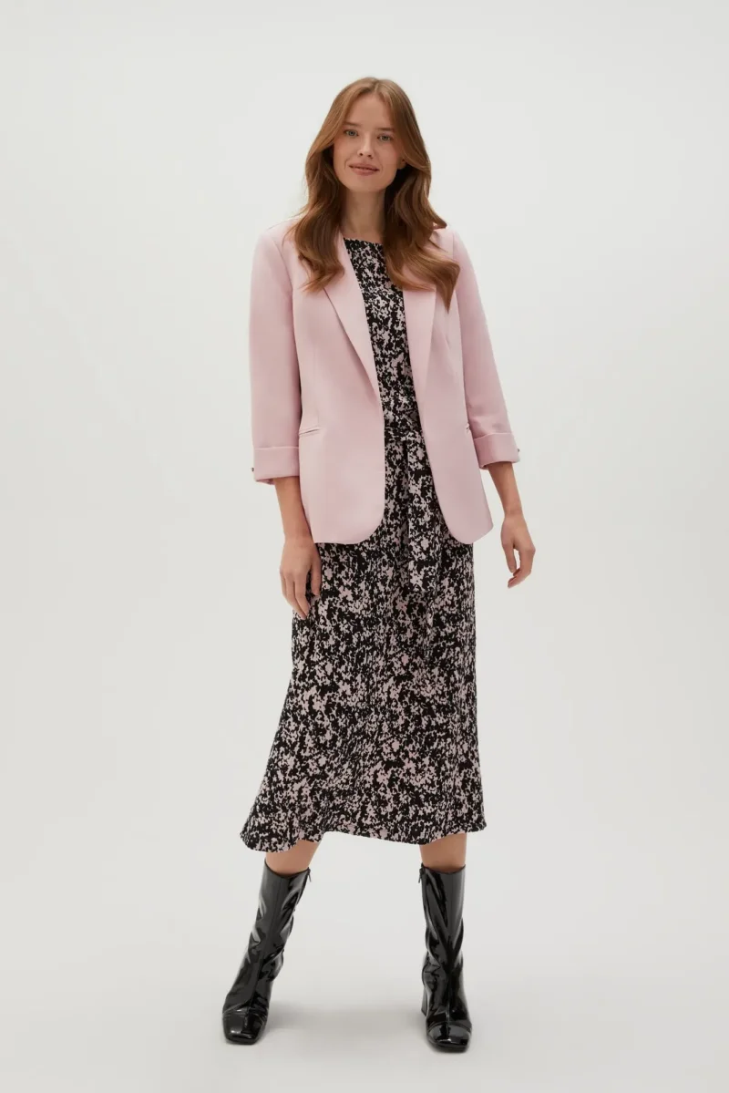 WOMEN'S JACKETS L-MR-4605 PINK - Imagen 2