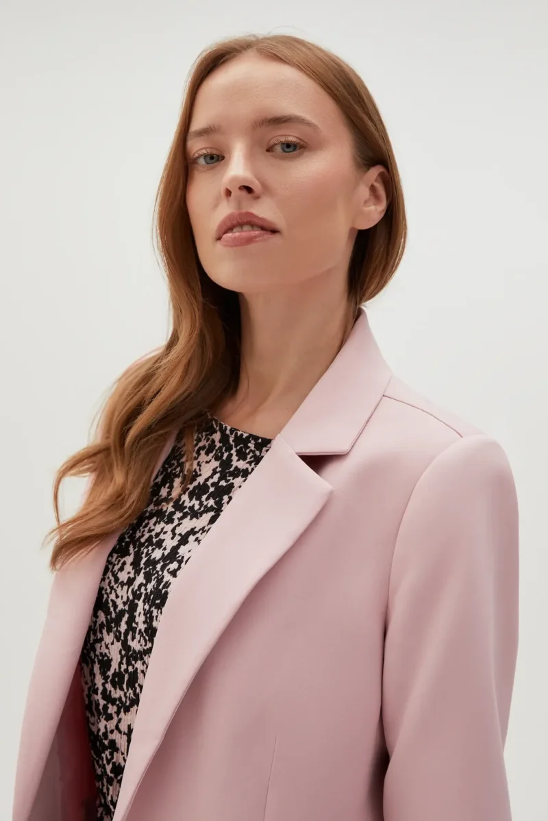 WOMEN'S JACKETS L-MR-4605 PINK - Imagen 3