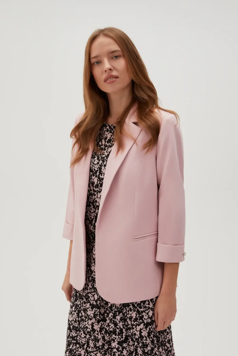 WOMEN'S JACKETS L-MR-4605 PINK - Imagen 14