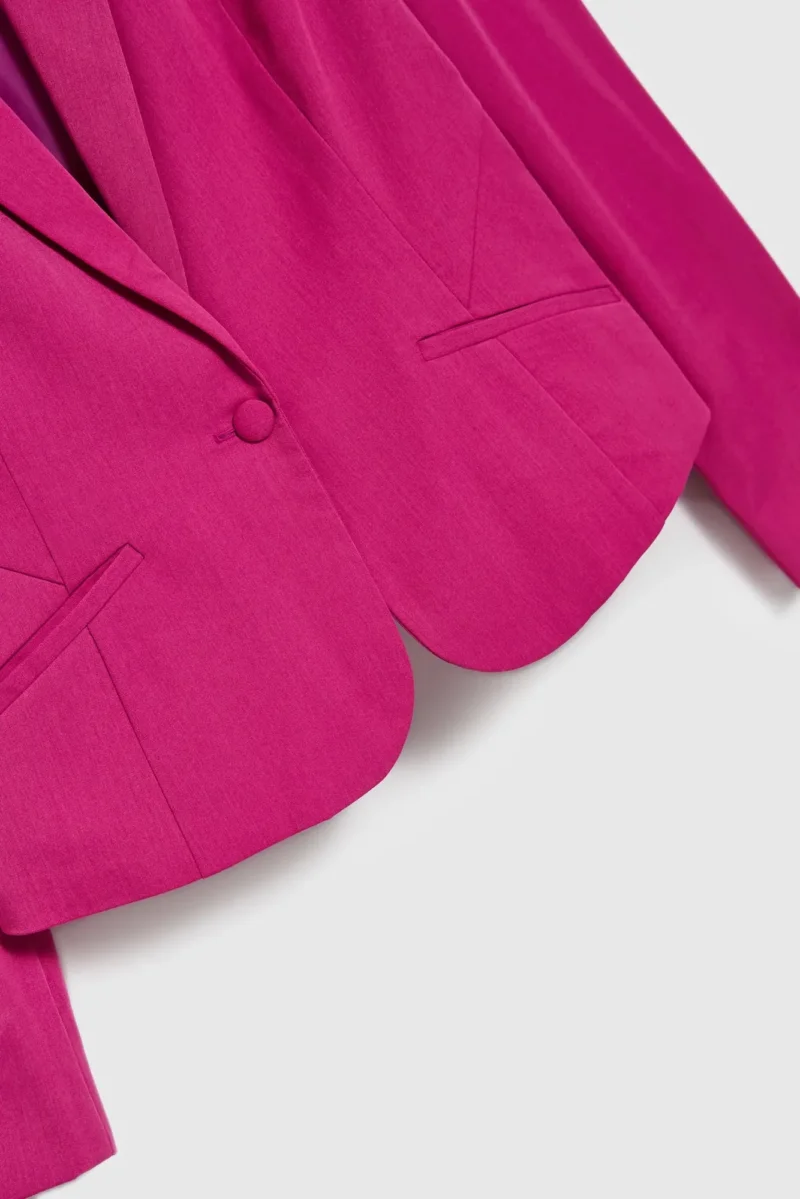WOMEN'S JACKETS L-MR-4606 FUCHSIA - Imagen 8