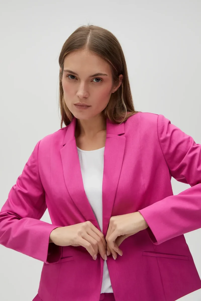 WOMEN'S JACKETS L-MR-4606 FUCHSIA - Imagen 3