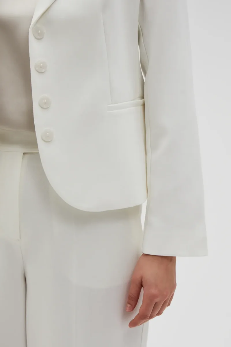 WOMEN'S JACKETS L-MR-4607 OFF WHITE - Imagen 5