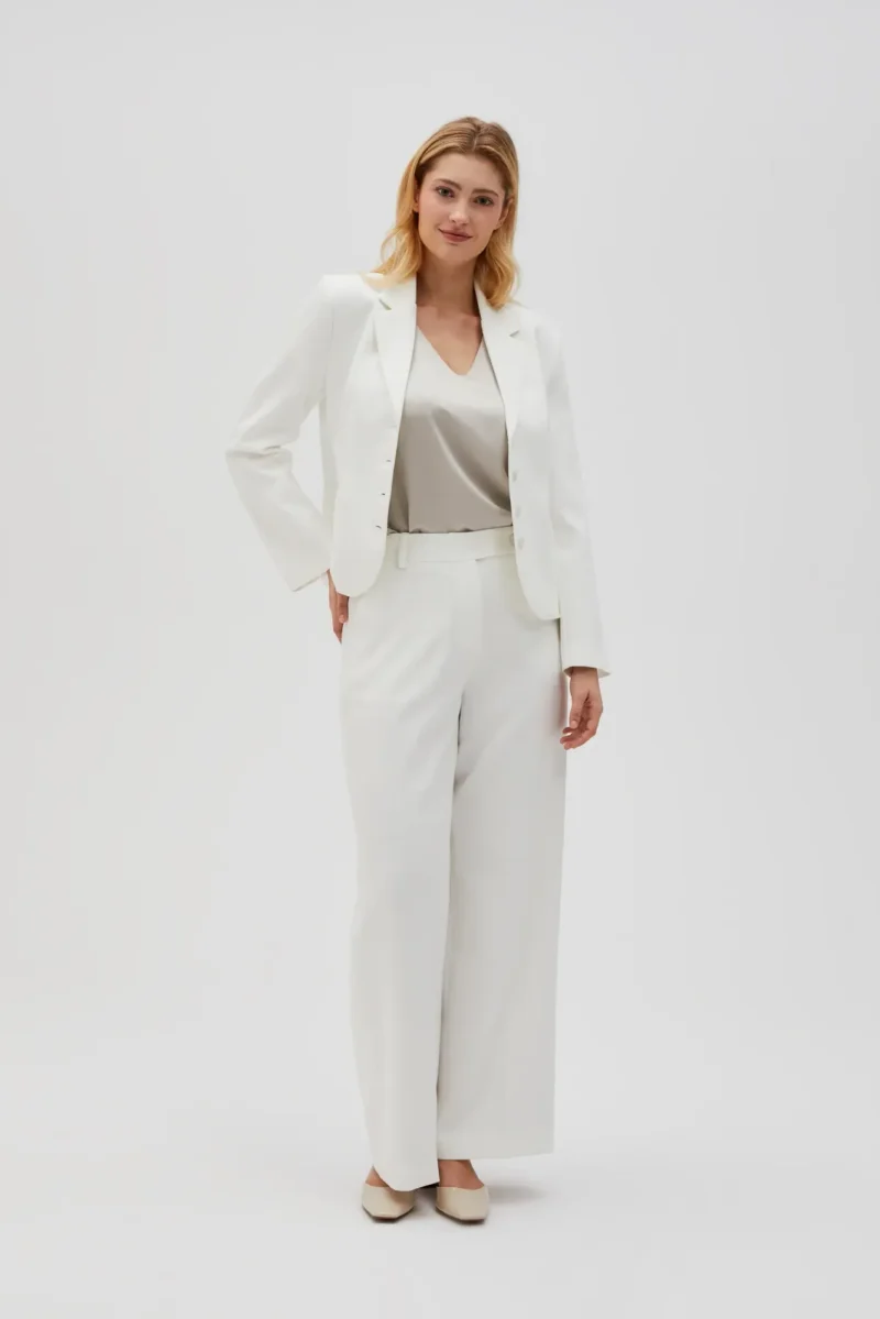 WOMEN'S JACKETS L-MR-4607 OFF WHITE - Imagen 7