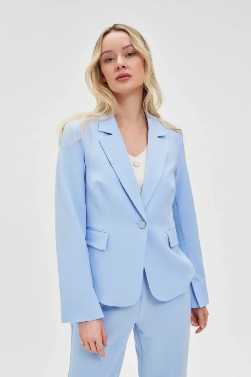 WOMEN'S JACKETS L-MR-4608 L.BLUE